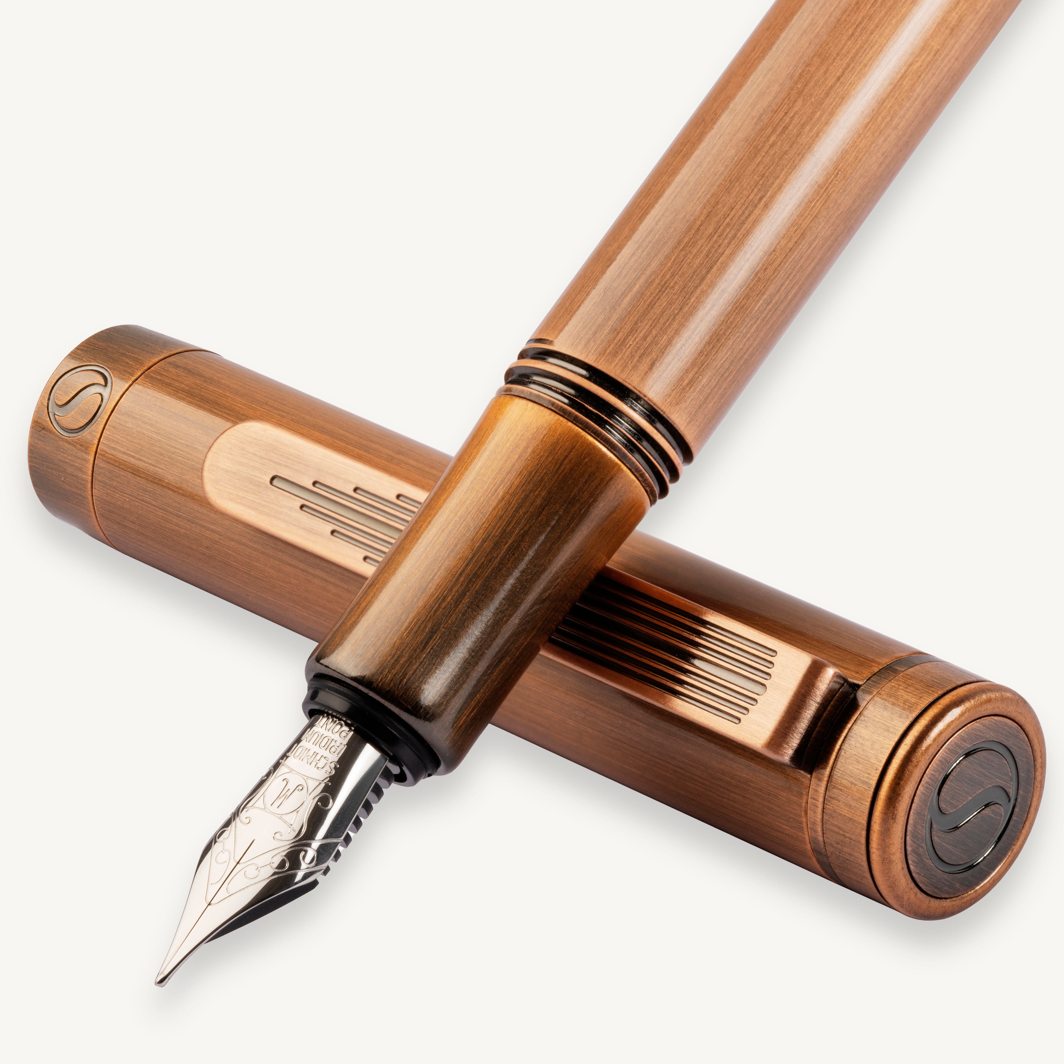 EDC Copper Fountain Pen - Fine Nib