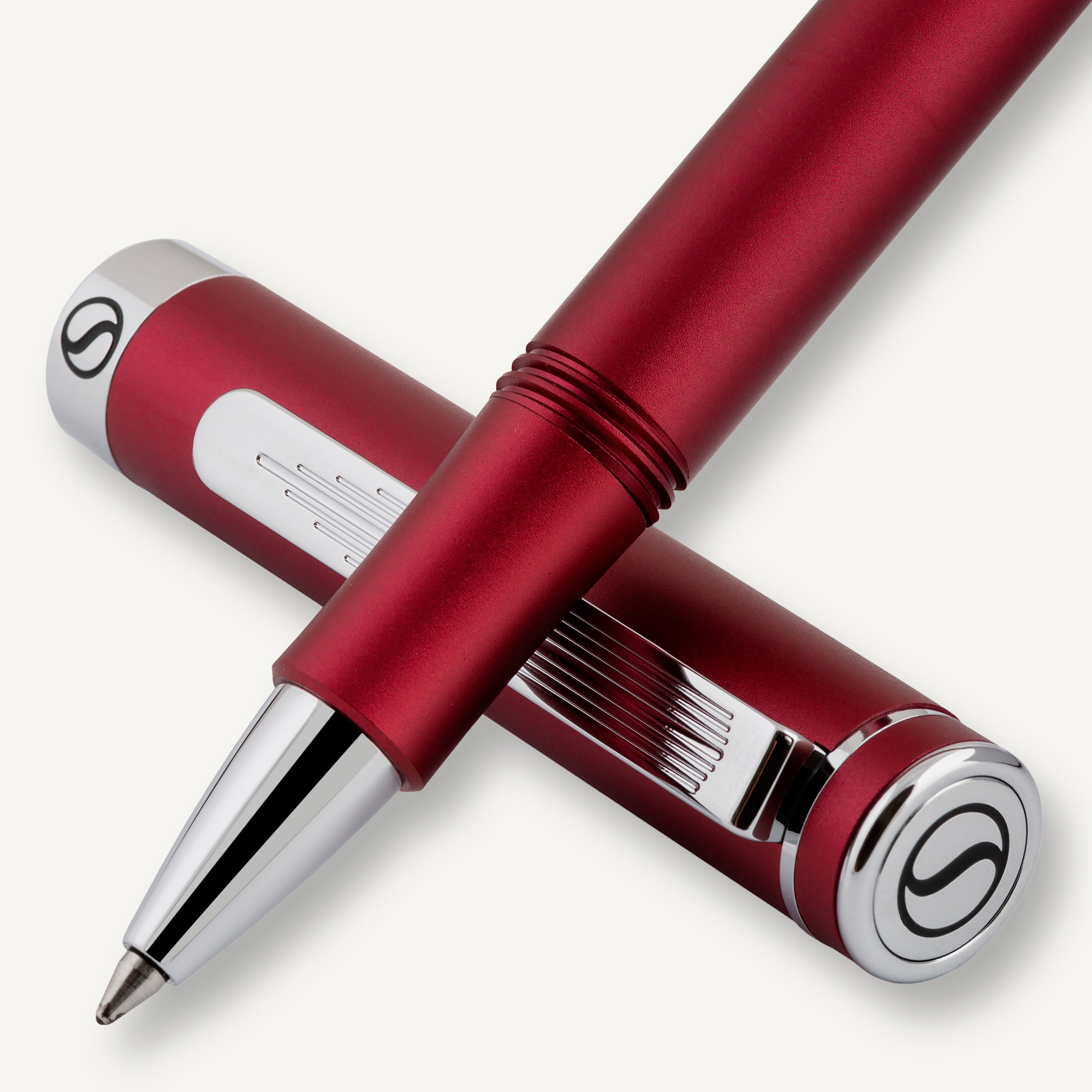 EDC Matt Red Rollerball Pen
