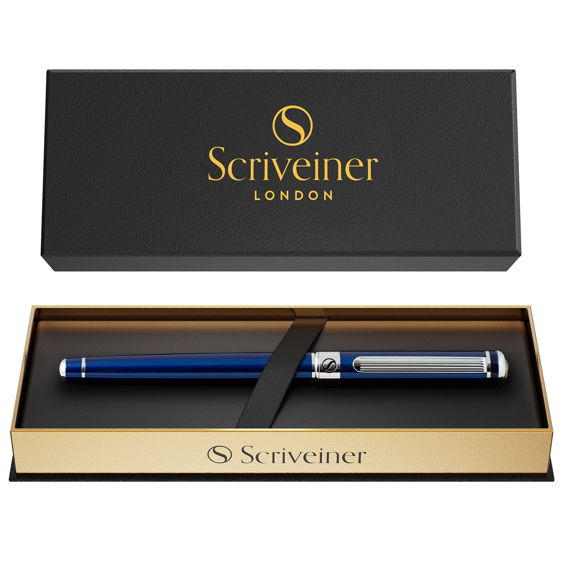 Scriveiner Classic Midnight Blue Rollerball Pen