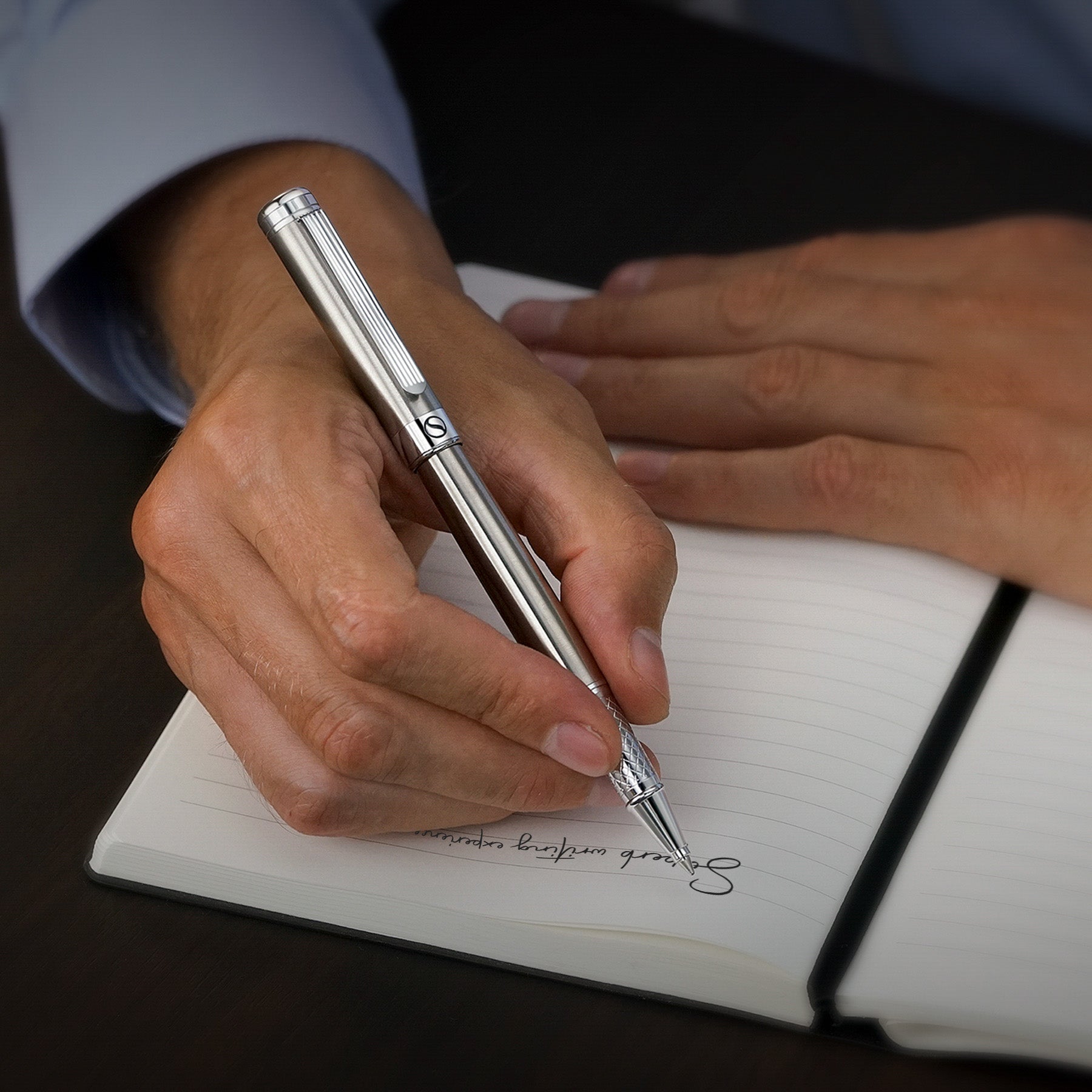 Classic Stainless Steel Rollerball Pen