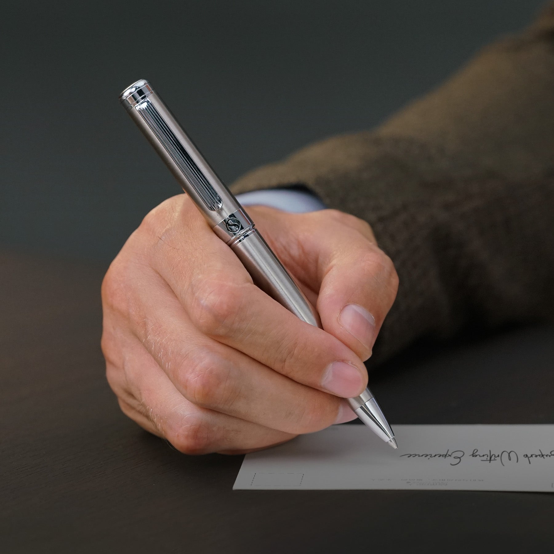 Classic Stainless Steel Ballpoint Pen