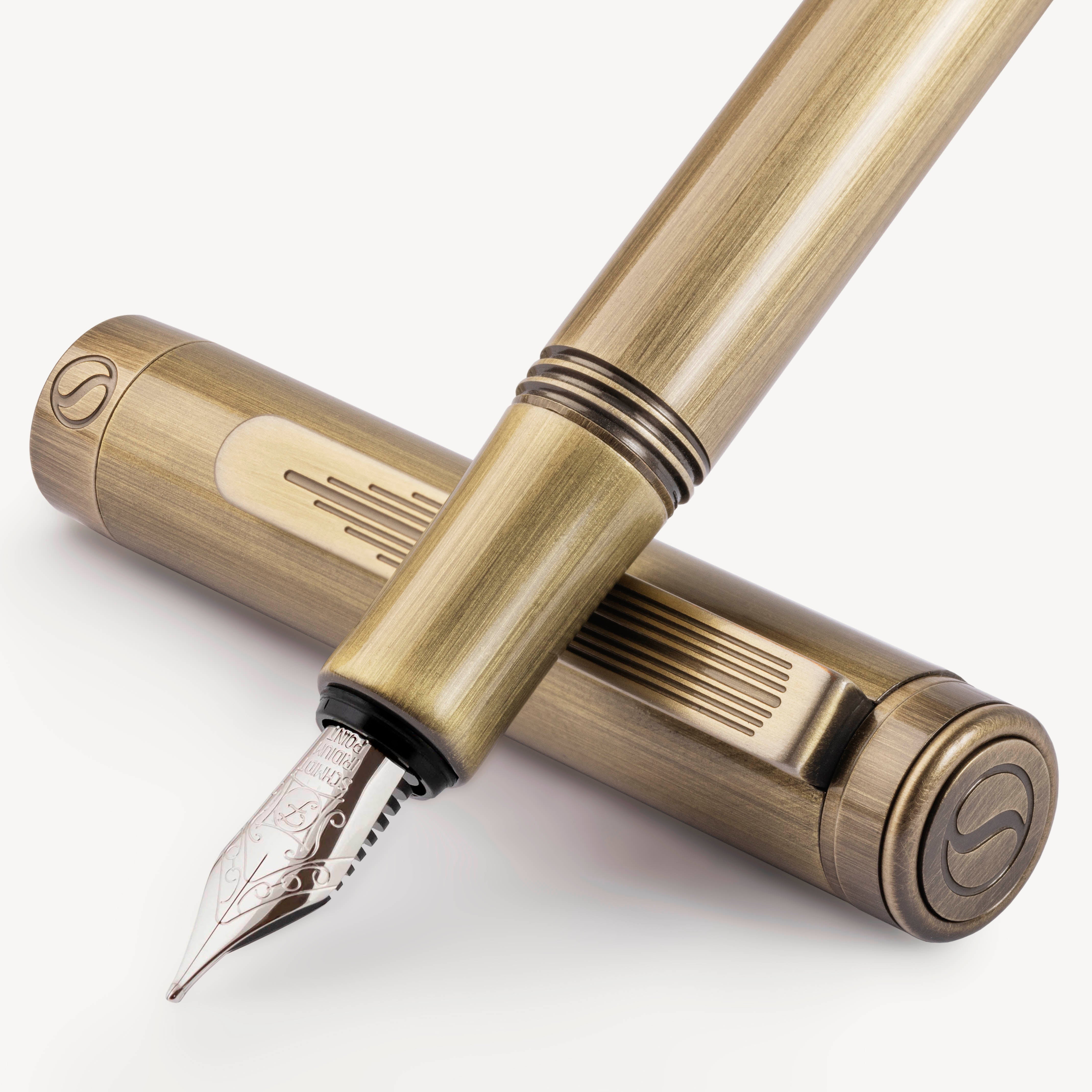 Scriveiner EDC Bronze Fountain Pen - Fine Nib - Custom