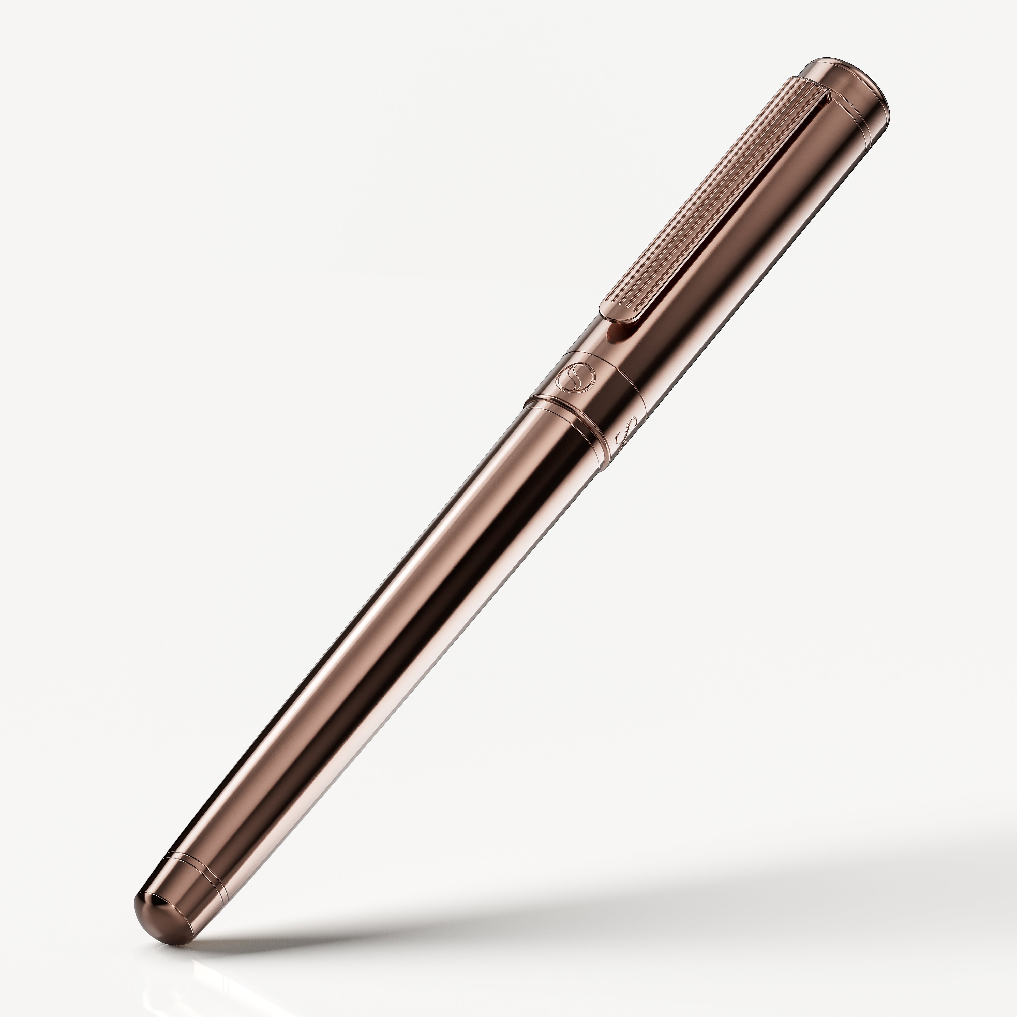 Classic Rose Gold Rollerball Pen - Special Edition