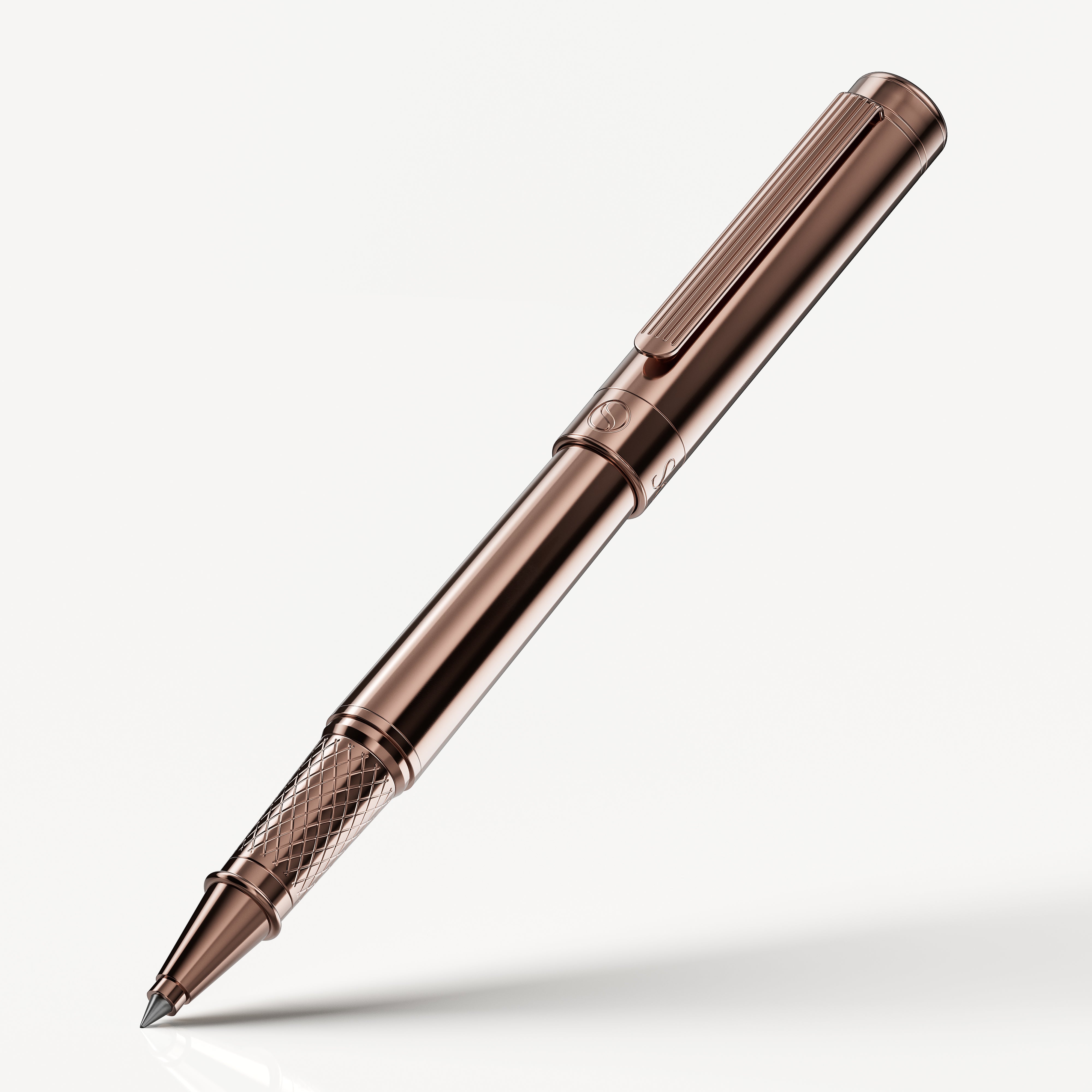 Classic Rose Gold Rollerball Pen - Special Edition