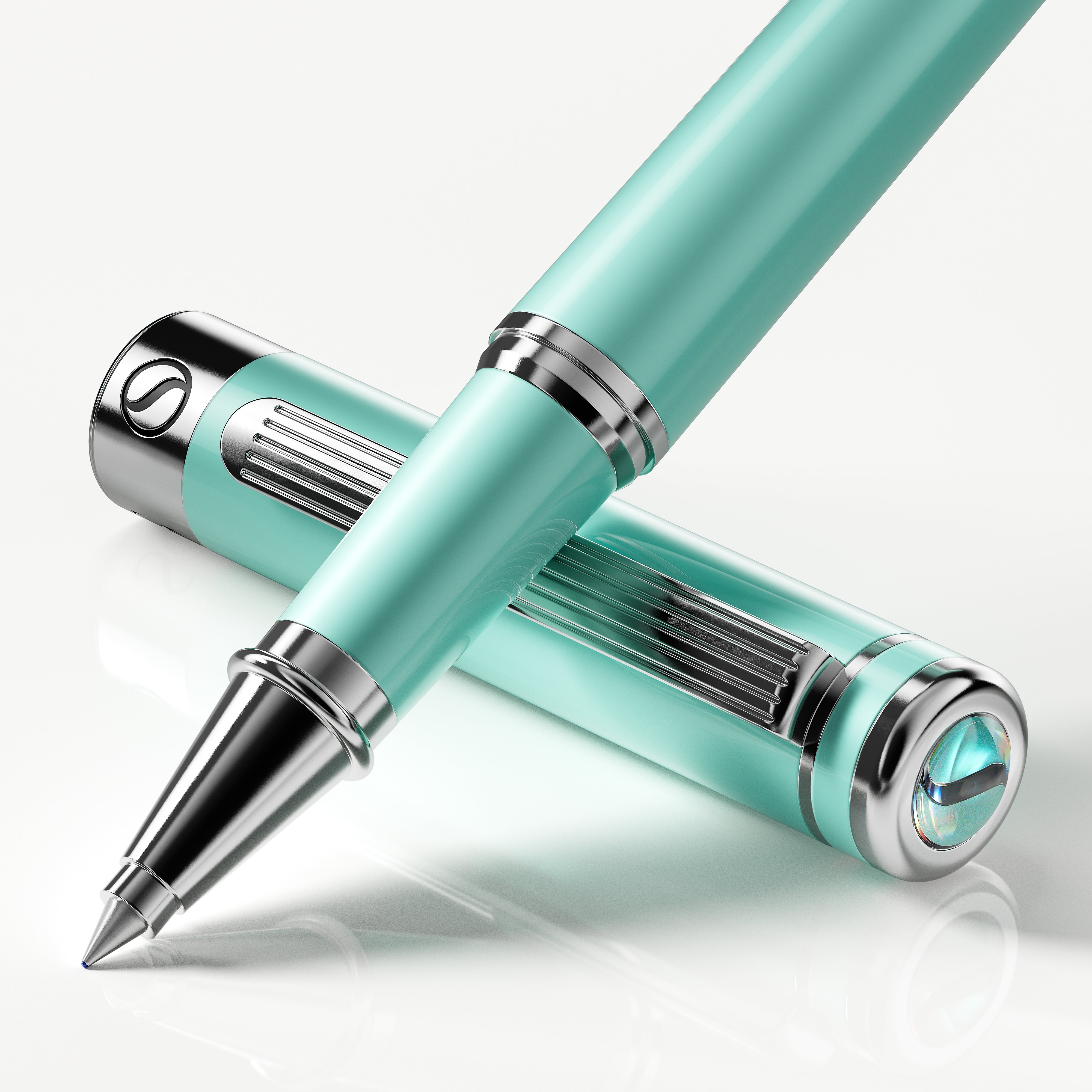 Classic Mint Green Rollerball Pen - Special Edition