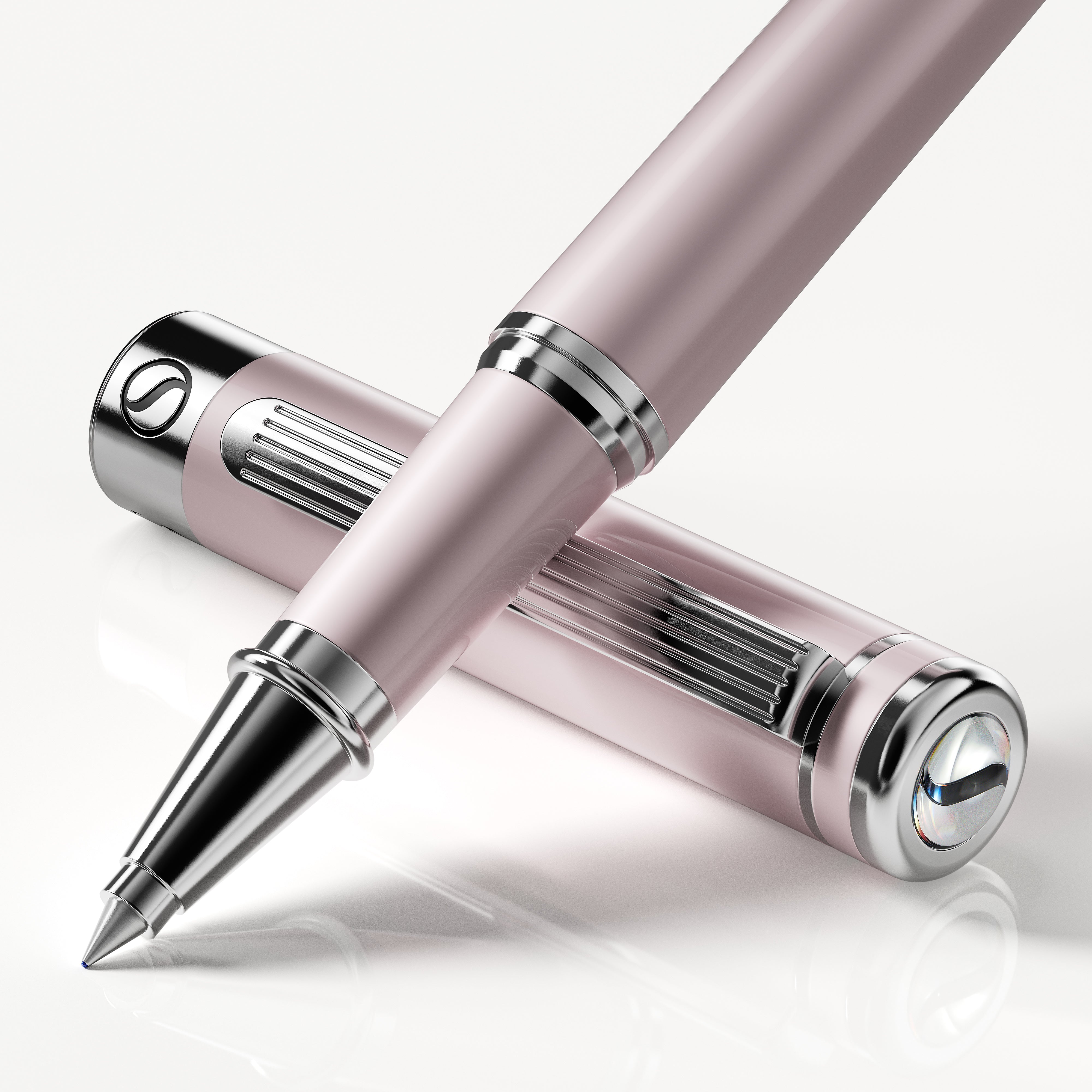 Classic Blush Pink Rollerball Pen - Special Edition