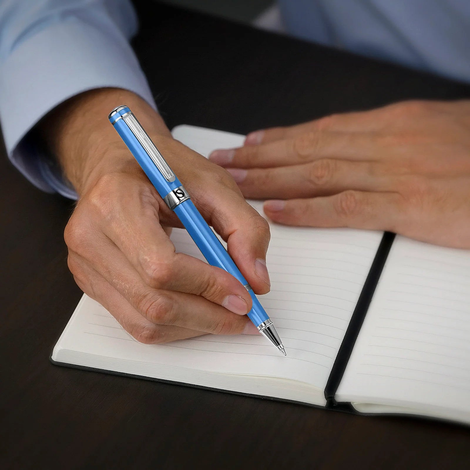 Classic Sky Blue Rollerball Pen - Special Edition