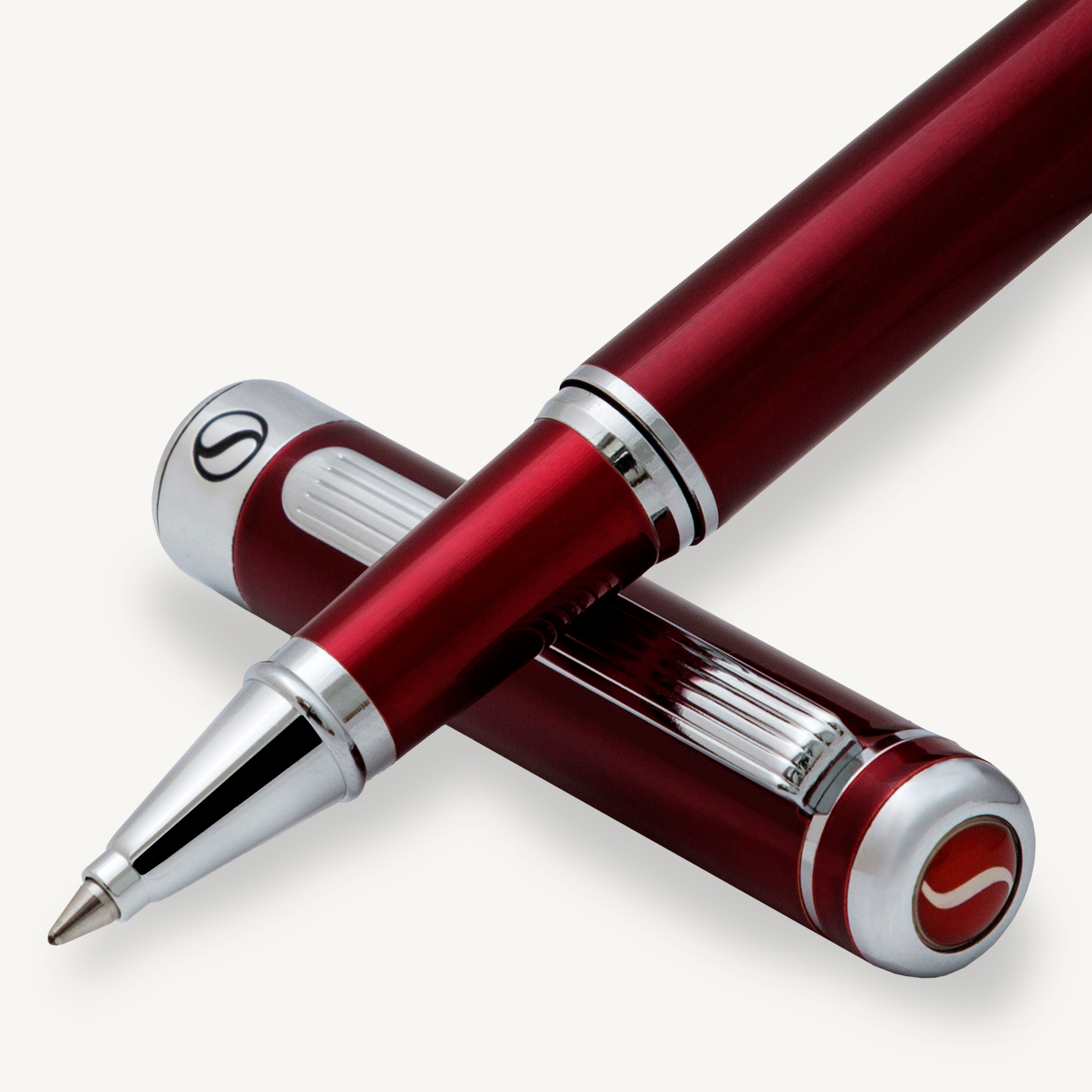 Scriveiner Classic Crimson Red Rollerball Pen
