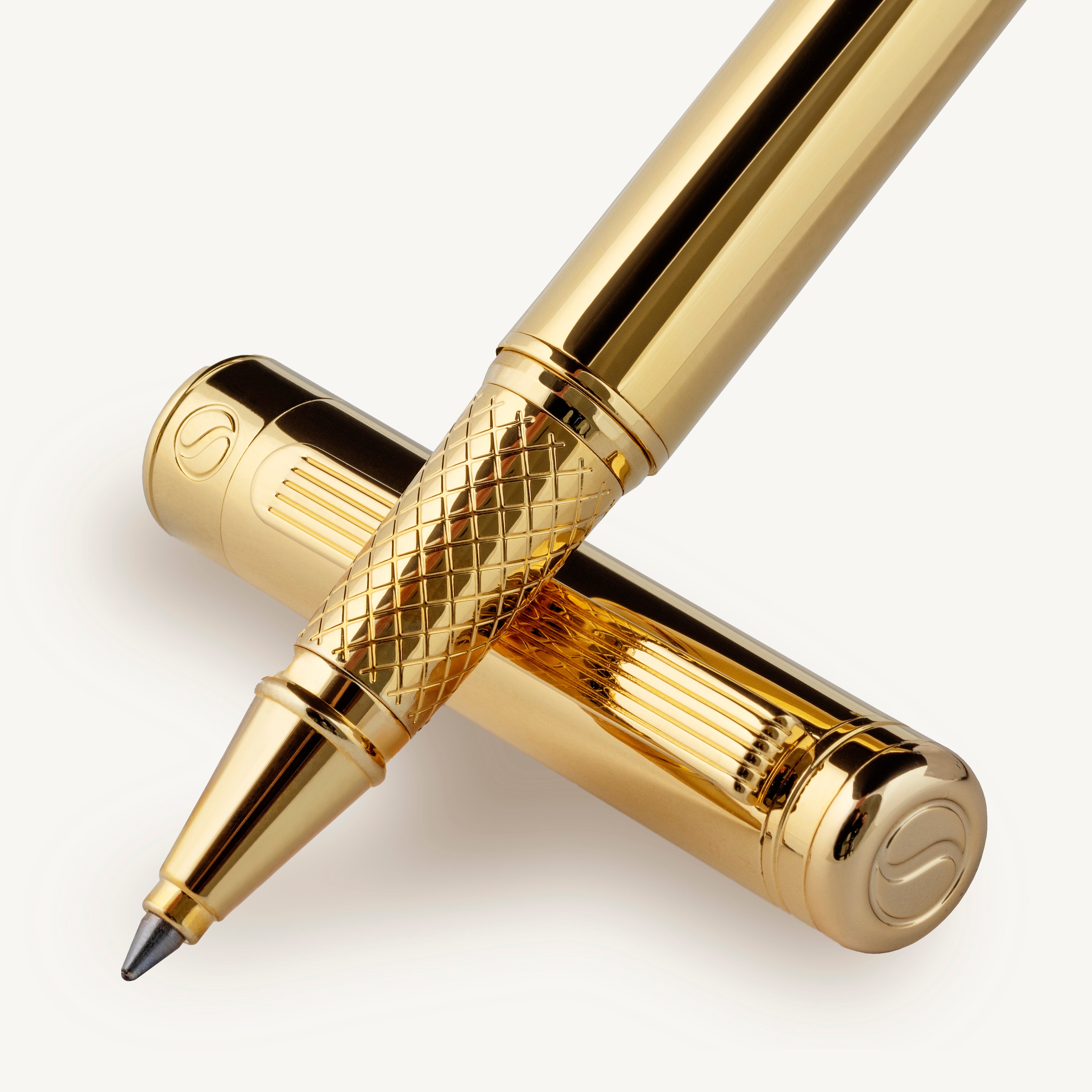 Scriveiner Classic Gold Rollerball Pen