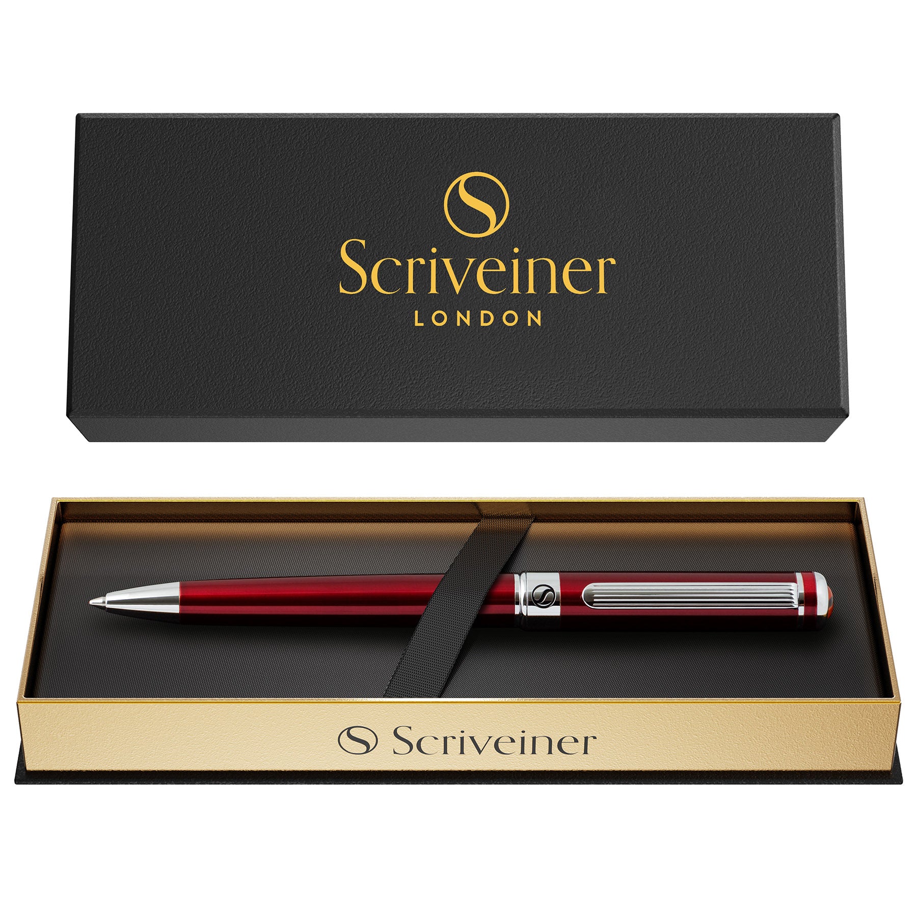 Classic Crimson Red Ballpoint Pen