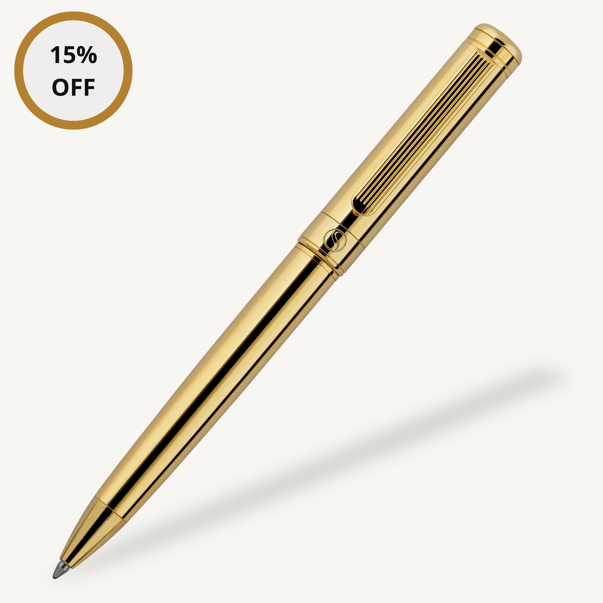 Classic Gold Ballpoint Pen
