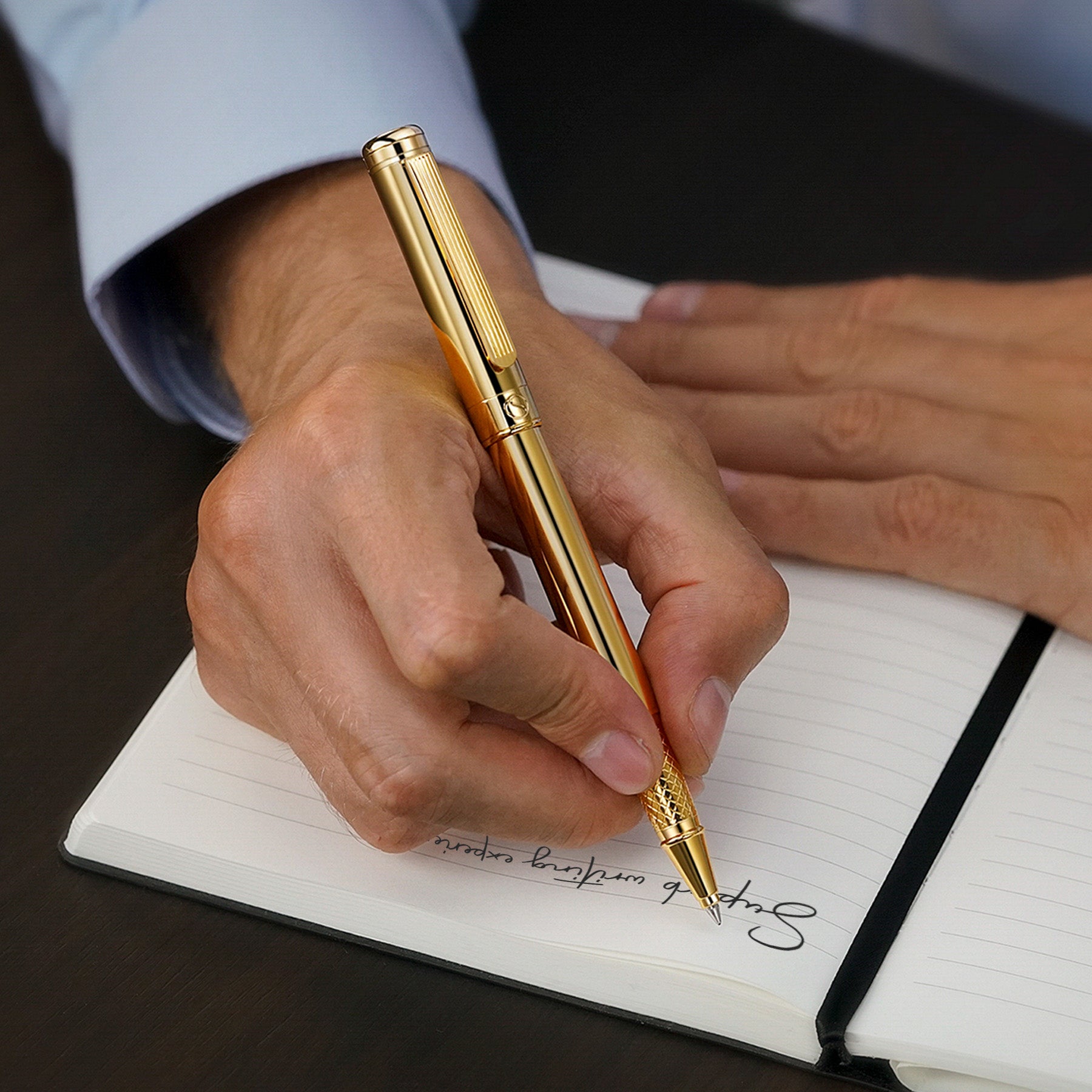 Scriveiner Classic Gold Rollerball Pen