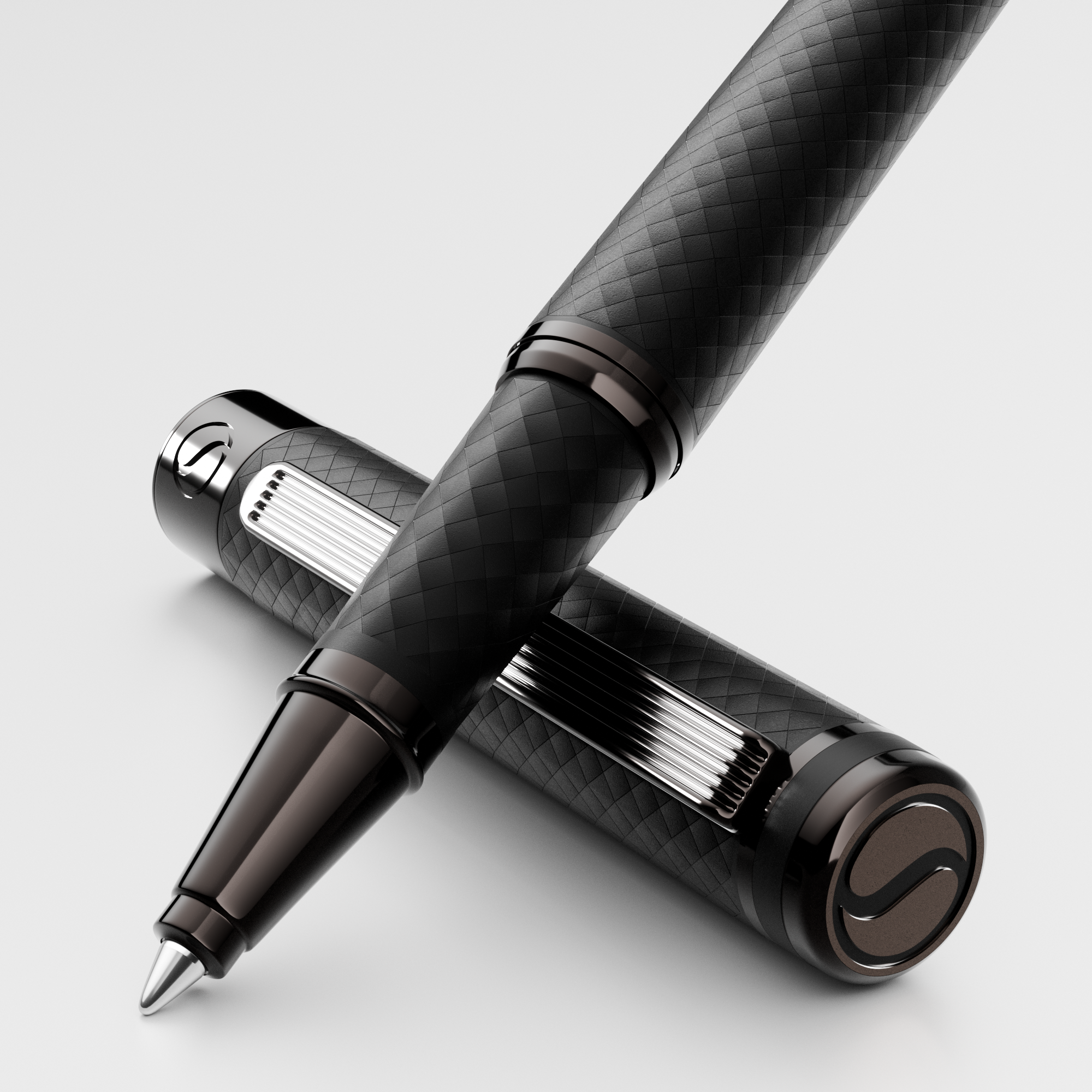 Scriveiner Classic All Black Rollerball Pen
